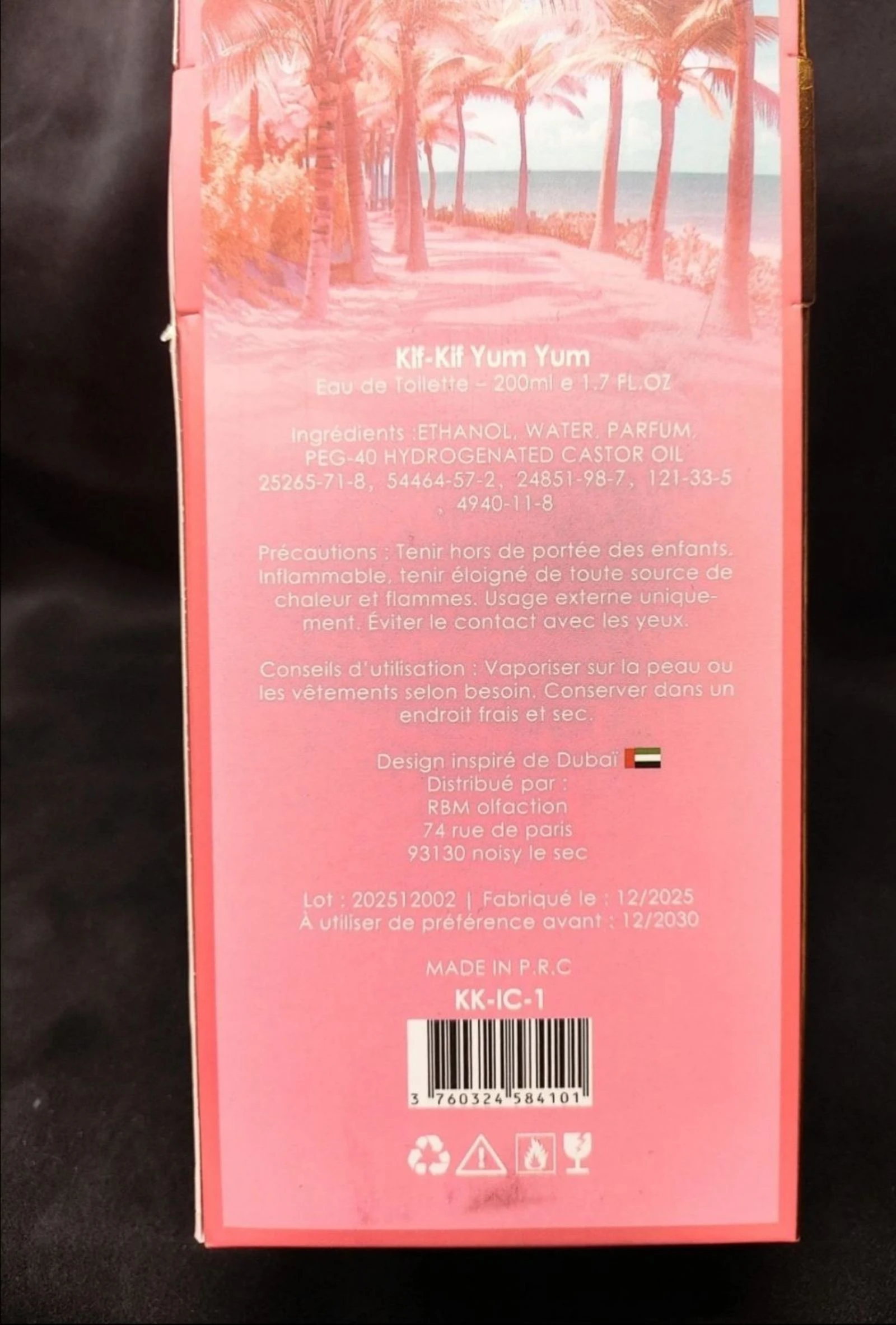 Eau de toilette 200 ml met litsjes – photo 3